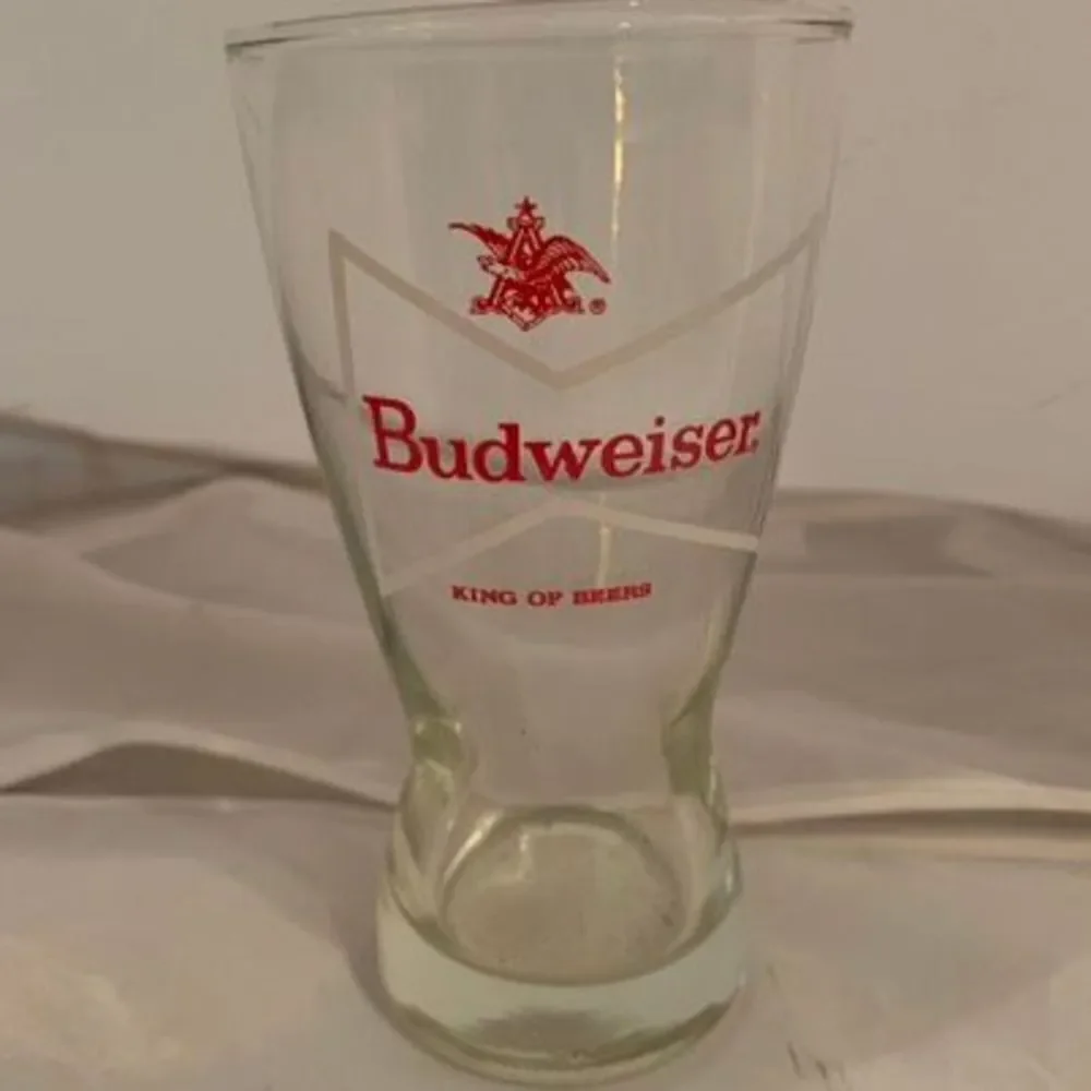 Budweiser King Of Beers Barware Glass